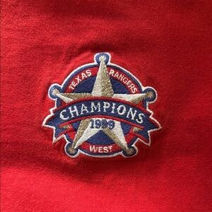 Texas Rangers Champions 1999 Red Shirt